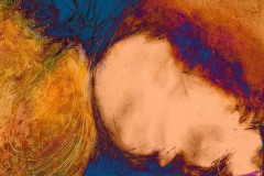 peinture abstraite, art contemporain abstrait, peintre abstrait à Grenoble, peinture acrylique