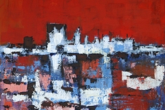 peinture abstraite, art contemporain abstrait, peintre abstrait à Grenoble, peinture acrylique