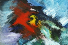 peinture abstraite, art contemporain abstrait, peintre abstrait à Grenoble, peinture acrylique