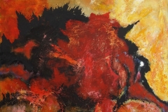 peinture abstraite, art contemporain abstrait, peintre abstrait à Grenoble, peinture acrylique
