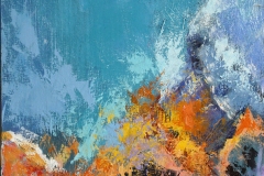 peinture abstraite, art contemporain abstrait, peintre abstrait à Grenoble, peinture acrylique