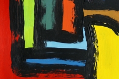 peinture abstraite, art contemporain abstrait, peintre abstrait à Grenoble, peinture acrylique