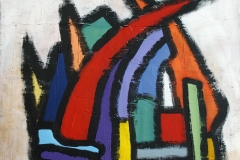 peinture abstraite, art contemporain abstrait, peintre abstrait à Grenoble, peinture acrylique