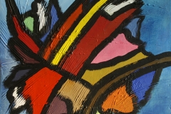 peinture abstraite, art contemporain abstrait, peintre abstrait à Grenoble, peinture acrylique