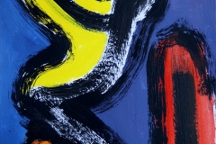 peinture abstraite, art contemporain abstrait, peintre abstrait à Grenoble, peinture acrylique