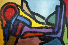 peinture abstraite, art contemporain abstrait, peintre abstrait à Grenoble, peinture acrylique