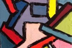 peinture abstraite, art contemporain abstrait, peintre abstrait à Grenoble, peinture acrylique