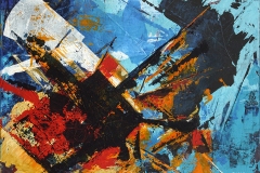 peinture abstraite, art contemporain abstrait, peintre abstrait à Grenoble, peinture acrylique