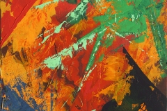 peinture abstraite, art contemporain abstrait, peintre abstrait à Grenoble, peinture acrylique