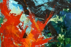 peinture abstraite, art contemporain abstrait, peintre abstrait à Grenoble, peinture acrylique
